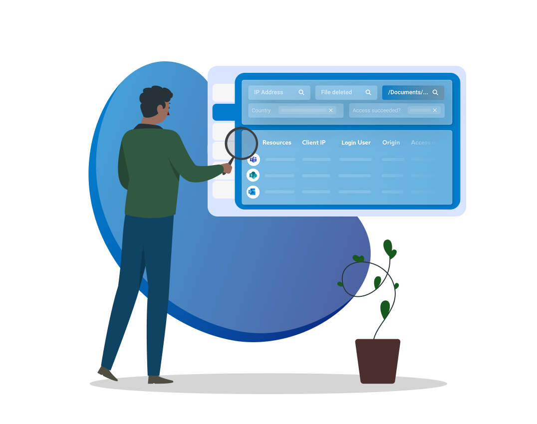 Gain visibility across Microsoft 365